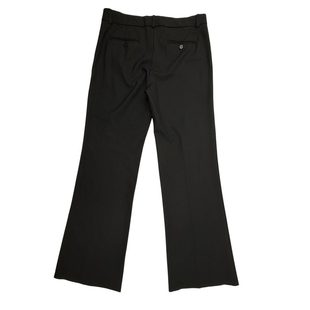 Theory Black Wool Blend Wide Leg Trousers Size 10 - Picture 6 of 6